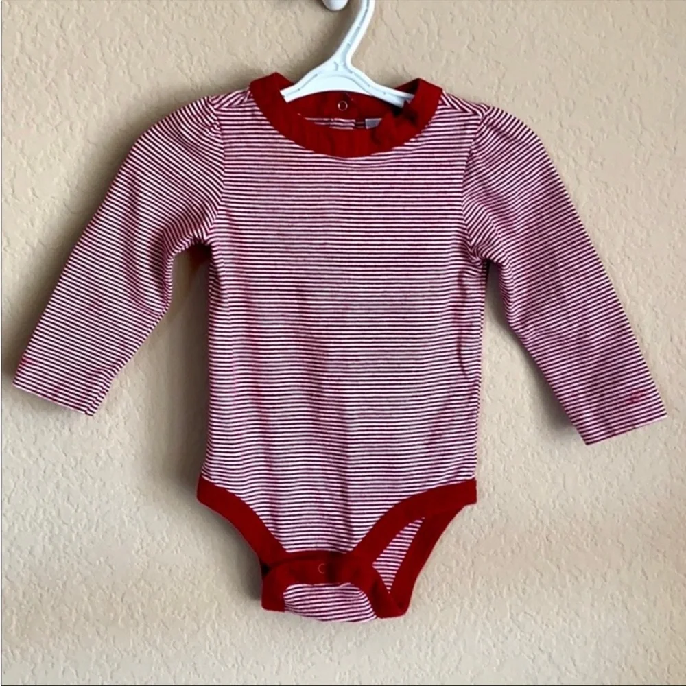 Baby Gap long sleeve striped body suit